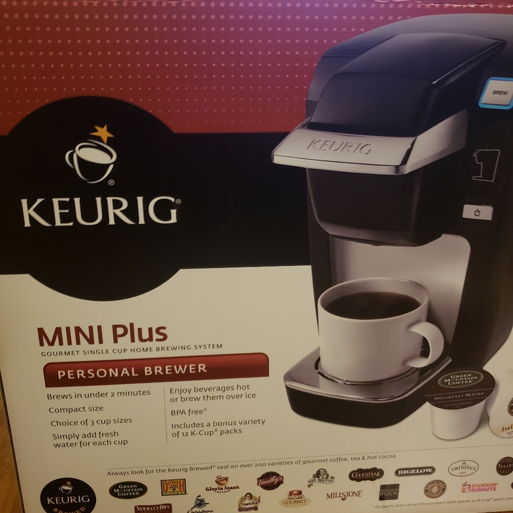Keurig mini plus (never used)